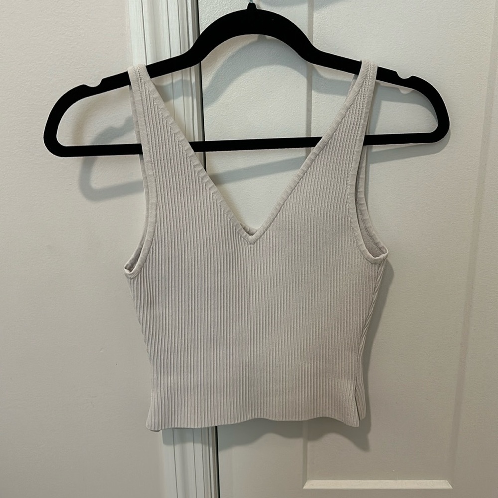 BABATON sculpt top white xs